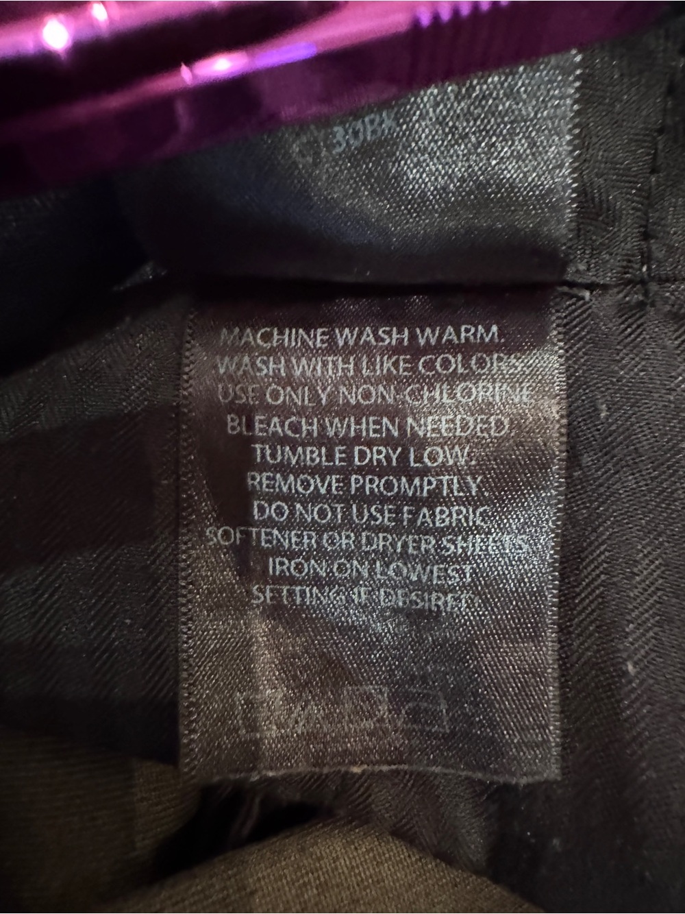 Haggar Men's Dress Pants in  Olive Brown 36 x 34 - Picture 5 of 5